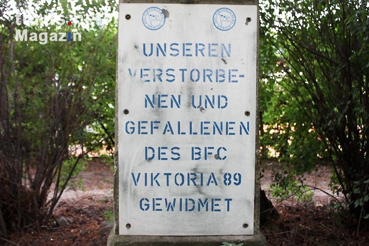 Gedenktafel für die Gefallenen und Verstorbenen des BFC Viktoria 1889