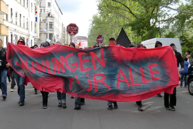 1. Mai 2014 in Berlin Kreuzberg
