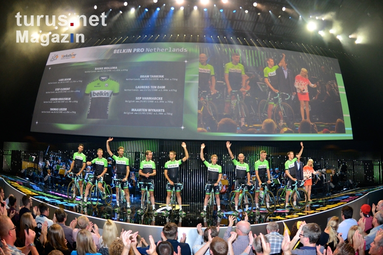 Tour de France 2014, Teampräsentation in Leeds