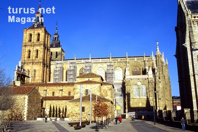 Kathedrale in der spanischen Stadt Astorga