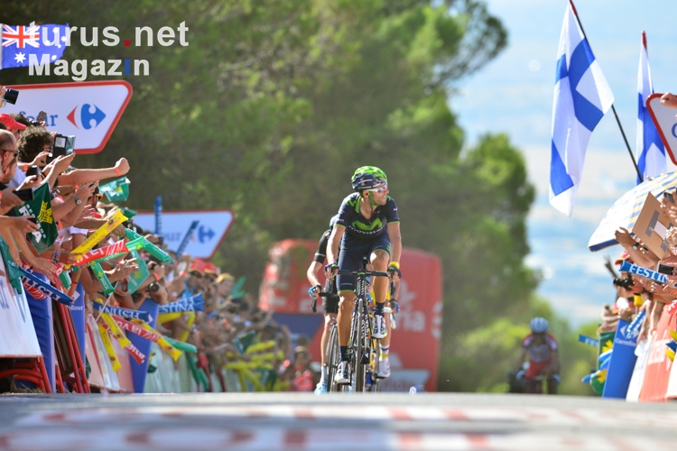 Alejandro Valverde gewinnt sechste Etappe der Vuelta