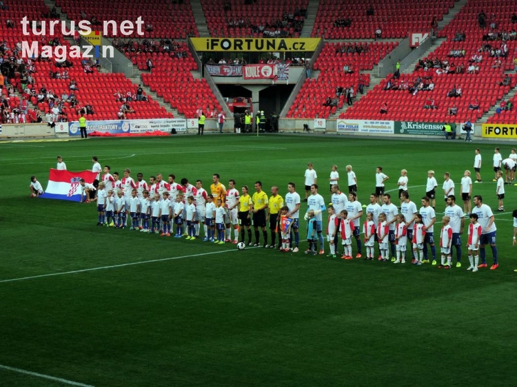 Freundschaftsspiel Slavia Praha vs. Hajduk Split