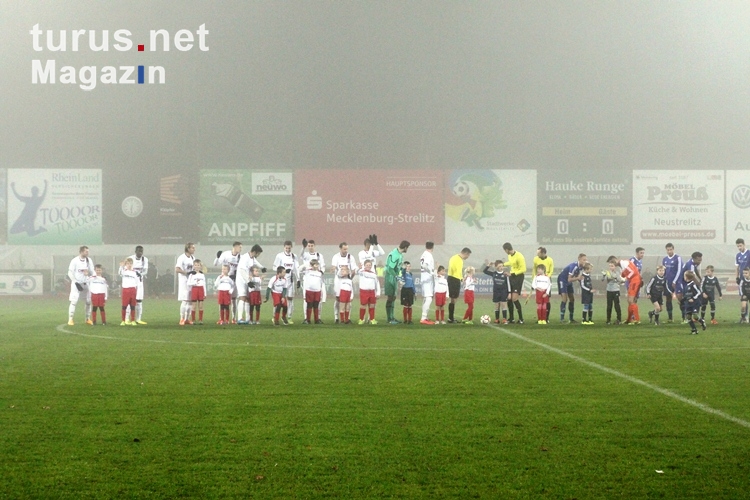 BFC Dynamo beim Nebelspiel in Neustrelitz