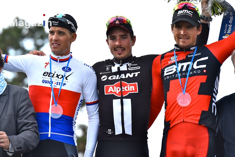 Siegerehrung Paris Roubaix 2015