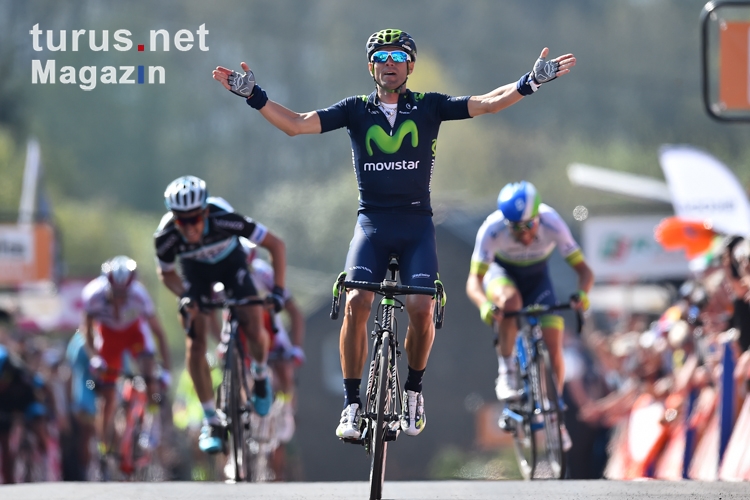 Alejandro Valverde gewinnt Fleche Wallonne 2015