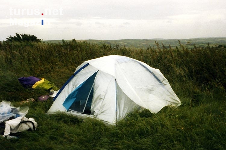 Zelten auf der grünen Insel Irland