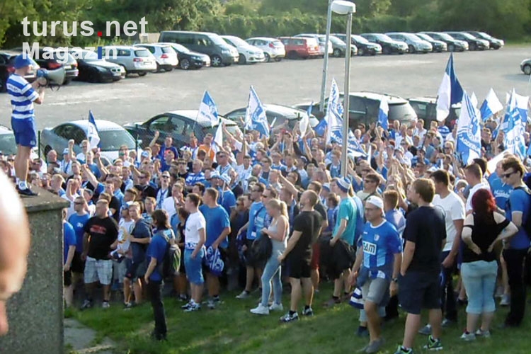 Fanmarsch des 1. FC Magdeburg