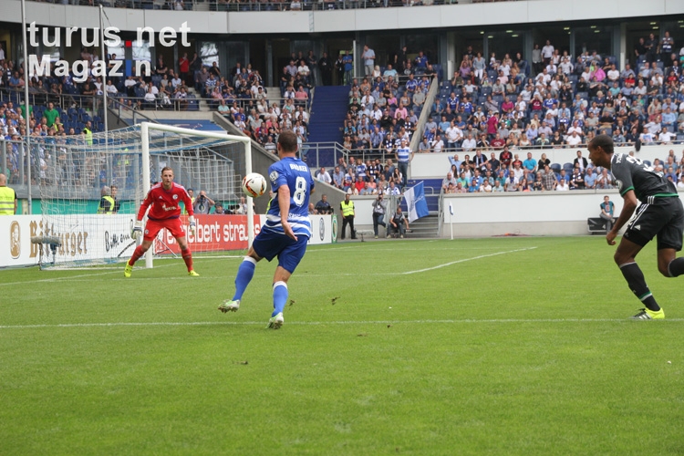 MSV Duisburg gegen Schalke 04 Pokal 2015