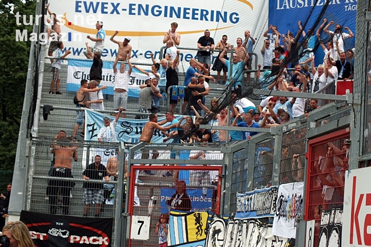 Chemnitzer FC bei Energie Cottbus