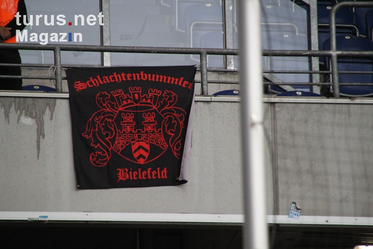 Fahne Schlachtenbummler Bielefeld