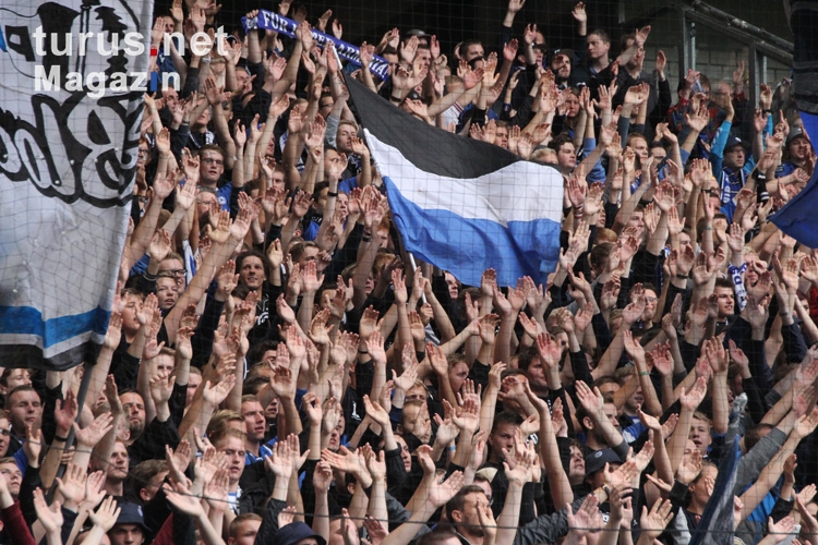 Bielefeld Fan Unterstützung in Duisburg