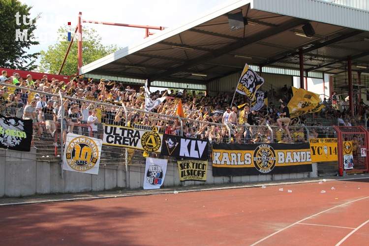 Aachen Fans, Ultras in Oberhausen: Support