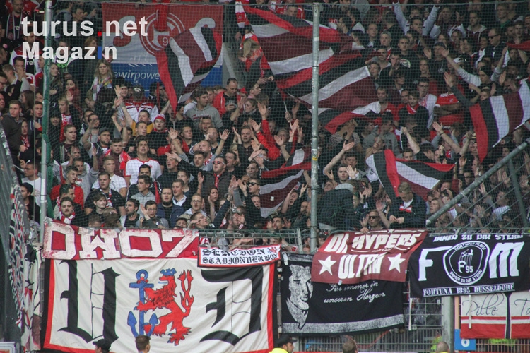 Support Düsseldorf Ultras und Fans 2015