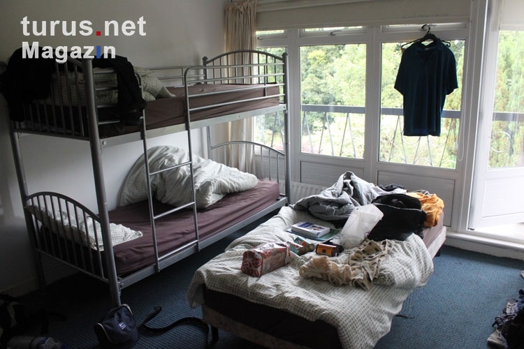 Doppelstockbetten in einer Jugendherberge in Letterkenny