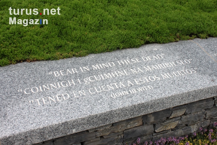 Denkmal / Mahnmal für die Opfer des Anschlags der Real IRA in Omagh am 15. August 1998