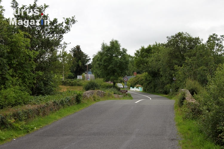 grüne Grenze zwischen Nordirland und der Republik Irland