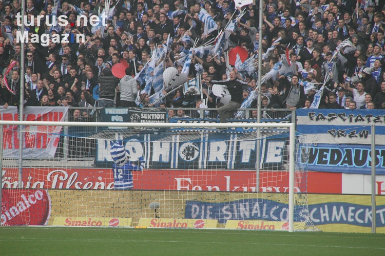 Support MSV Fans gegen Bochum