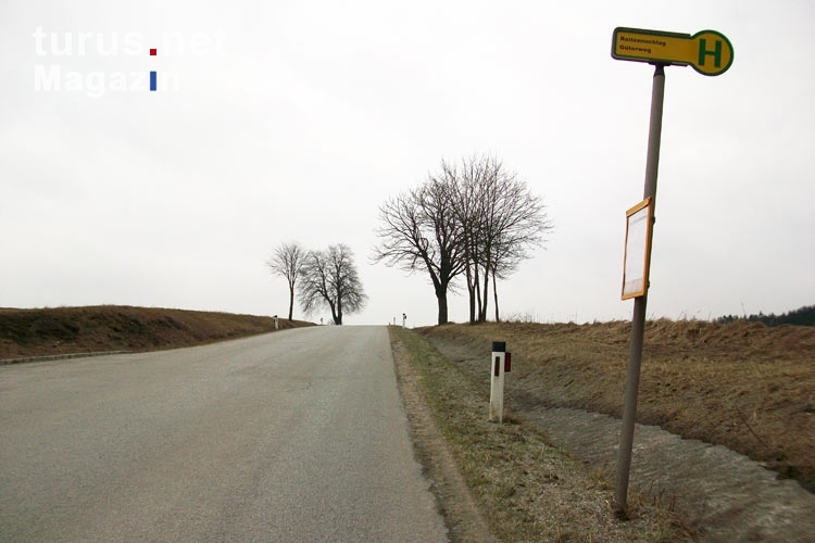 Wo steht die einsamste Bushaltestelle der Welt? Wahrscheinlich in Niederösterreich!