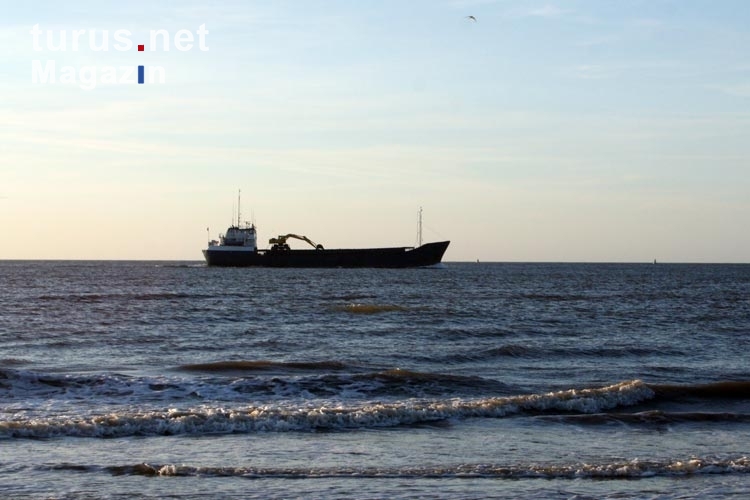 Einsamkeit an der niederländischen Küste auf Vlieland