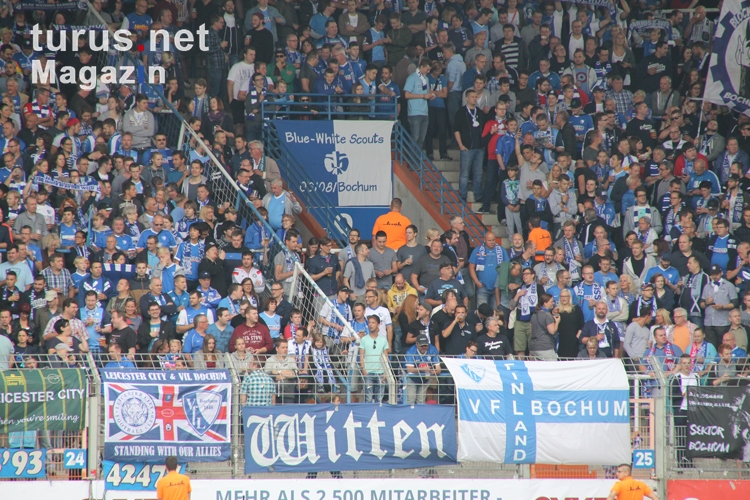 VfL Bochum Fans aus Leicester und Finnland