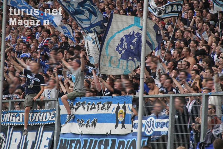 Support MSV Fans gegen Union Berlin 2016