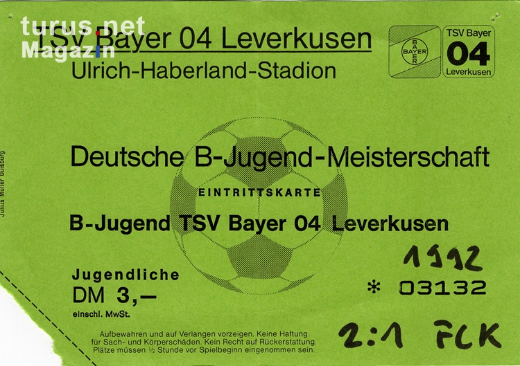 Bayer 04 Leverkusen vs. FCK