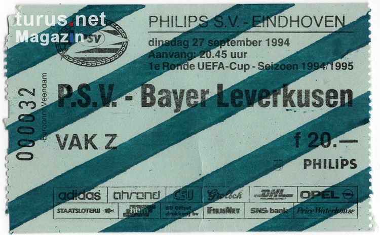 PSV Eindhoven vs. Bayer 04 Leverkusen