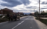 Straße von Berovo nach Strumica