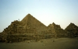 Pyramiden bei Gizeh in Ägypten