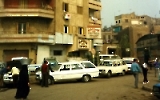 vor dem Ciao Hotel in Kairo