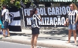 weibliche Fußballfans von Botafogo Rio de Janeiro
