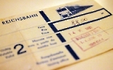 Fahrkarte der Deutschen Reichsbahn, 1990