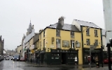 Typisches irisches Schmuddelwetter in der Stadt Sligo an der Westküste Irlands