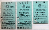 Fahrkarten der Deutschen Reichsbahn