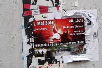 Aufkleber: 1. Mai 2011 in Berlin-Kreuzberg