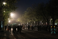 1. Mai Demonstration 2013 endet Unter den Linden