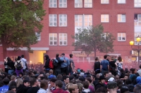 Berliner Polizei bricht 1. Mai Demo in Berlin ab