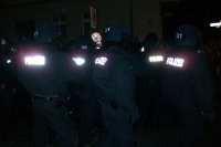 Walpurgisnacht in Berlin 2009: Polizei auf dem Posten
