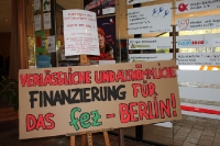 Forderung einer sicheren Finanzierung für das FEZ in Berlin