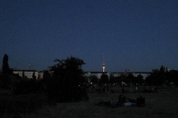 Sonntag Abend im Berliner Mauerpark