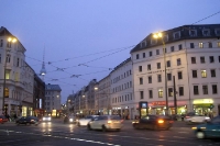 Rosenthaler Platz in Berlin Mitte