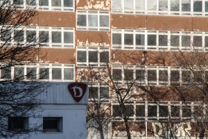 Dynamo-Emblem in Berlin-Lichtenberg