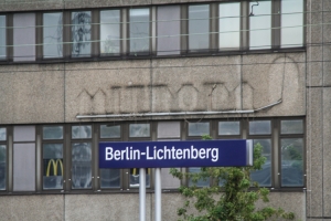 Mitropa-Schriftzug Bahnhof Lichtenberg