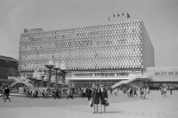 Centrum Warenhaus am Alexanderplatz, Ostberlin Ende der 60er Jahre