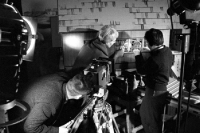 Dreharbeiten im einem Fernsehstudio in Berlin-Adlershof, Ostberlin, DDR, 50er Jahre