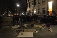 Abendliche Auseinandersetzungen in Hamburg