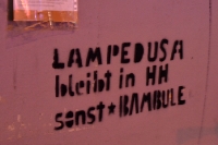 Auseinandersetzungen in Hamburg, 21.12.2013