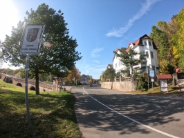 Grenze Druckerei Hoßfeld Brücke der Einheit