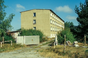 verlassene Kaserne der Grenztruppen in Gehrendorf