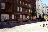 1995: Mainzer Straße im Friedrichshain